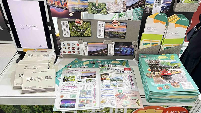 「嘉義君」萌翻日本旅展，行銷台灣燈會與慢遊魅力