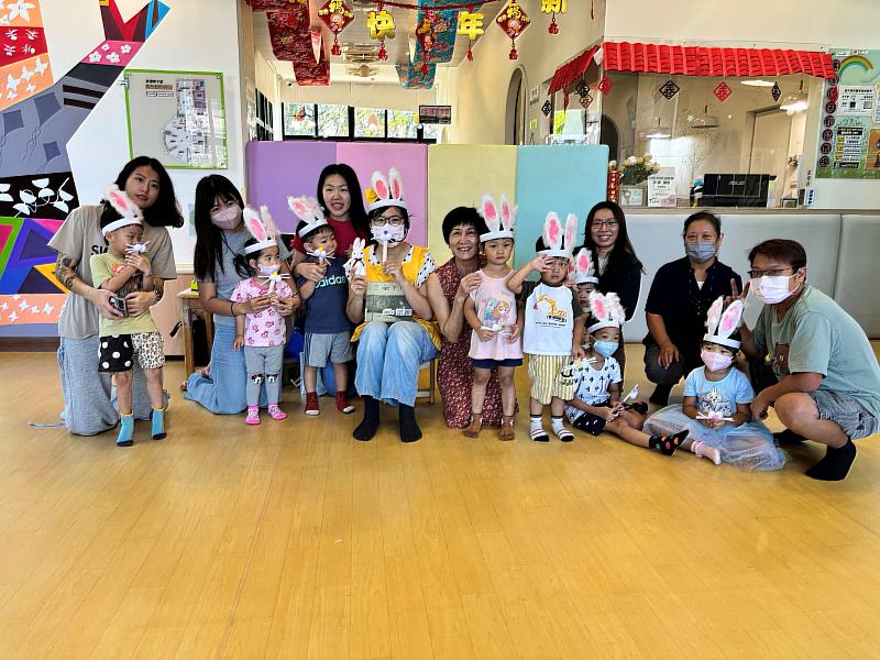圖四、伊甸美濃據點舉辦中秋親子活動，共度美好的學習時光