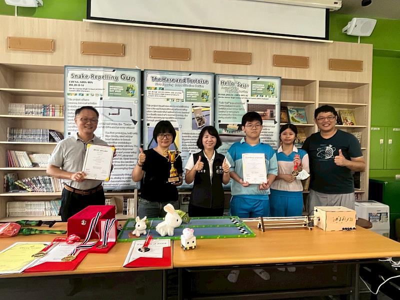 嘉義縣溪口國中勇奪2025印尼發明家日國際青少發明展多項大獎