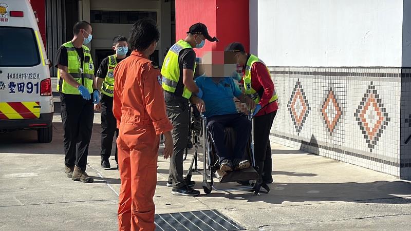 海端鄉霧鹿利稻道路坍塌 衛生局緊急啟動醫療後送及藥品補給
