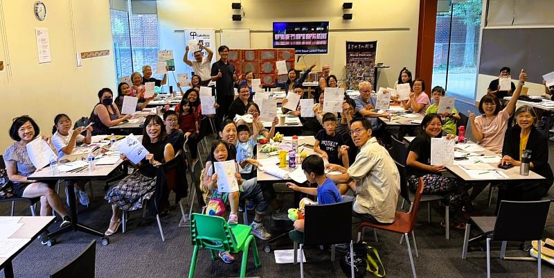 匹茲堡站活動參與者合影