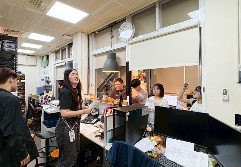 世新大學直屏微短劇《再不拍就來不及了！》聚焦校園愛情與「世鑫獎」創作競賽交織的故事。（世新大學提供）