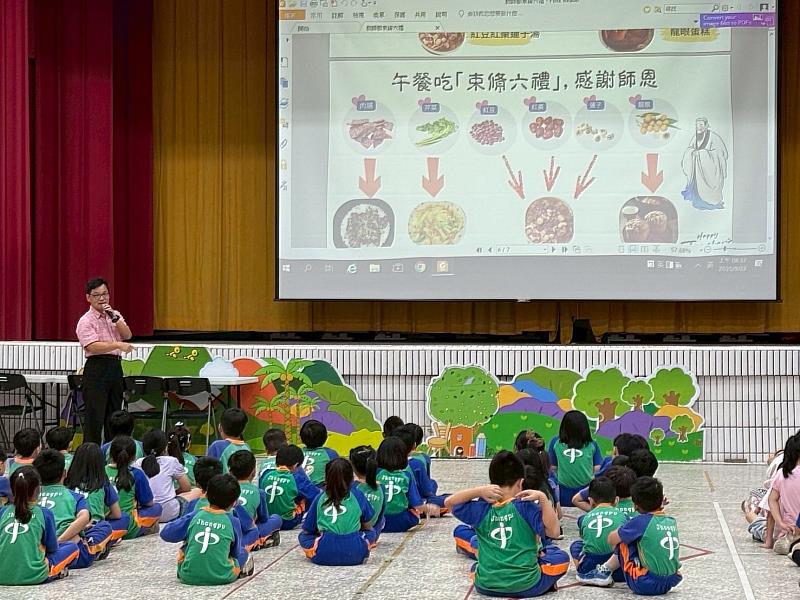 感恩敬師節，嘉義縣中央廚房學校獻上「束脩六禮餐」