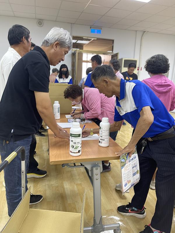 佳和農化協助丹娜絲颱風受災農戶 免費提供植保資材助復耕