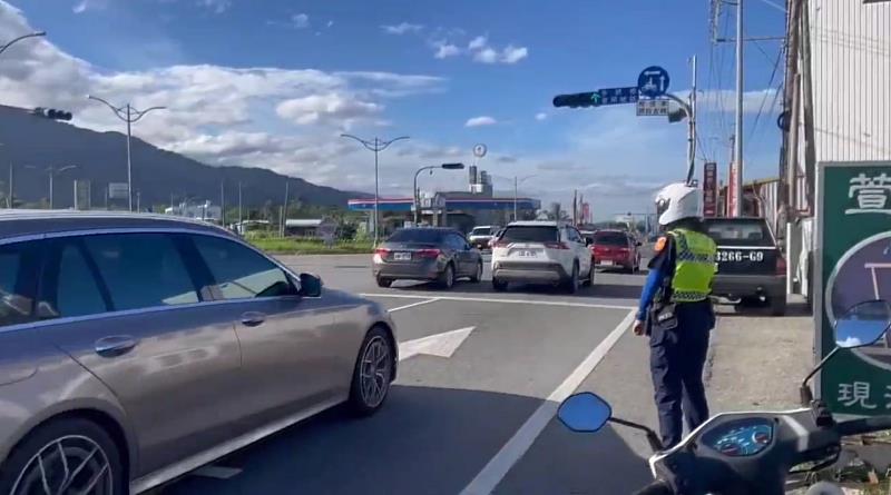 教師節連續假期 臺東警加強交通疏導確保行車順暢