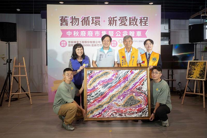 竹夢園回贈畫作感謝。