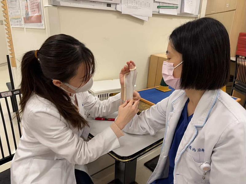 高醫大職能治療學系臨床實習副木製作課程