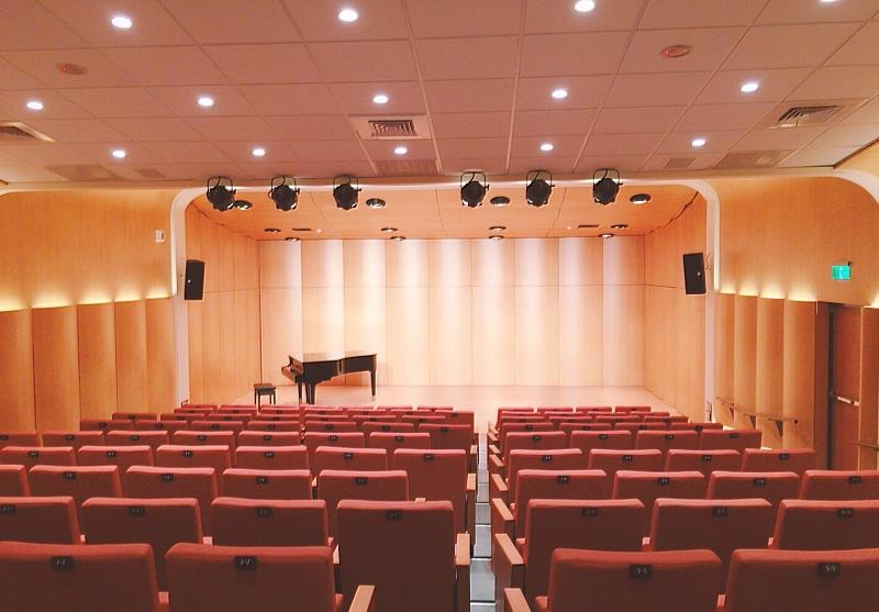新北市藝文中心演奏廳。