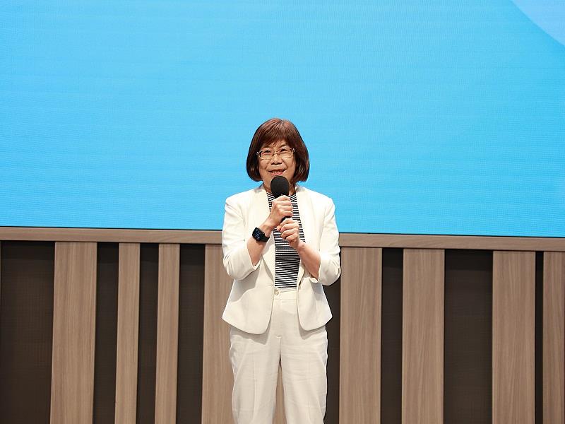 114年9月22日臺灣銀行「川普2.0全球經濟金融情勢展望暨公平待客趨勢」研討會，臺銀董事長凌忠嫄致詞。