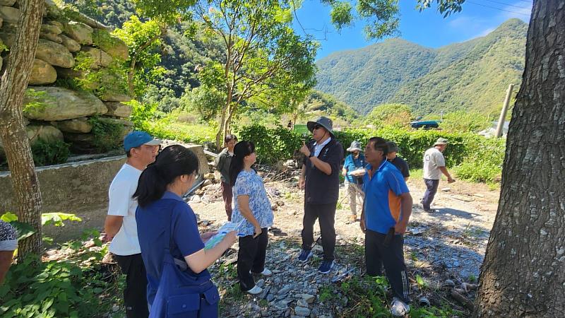 臺東縣府持續關懷會勘海端受災校園 加速復原守護學童