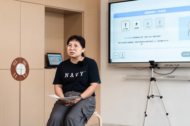 雲林崇德國中李彩認老師針對體驗進行反饋
