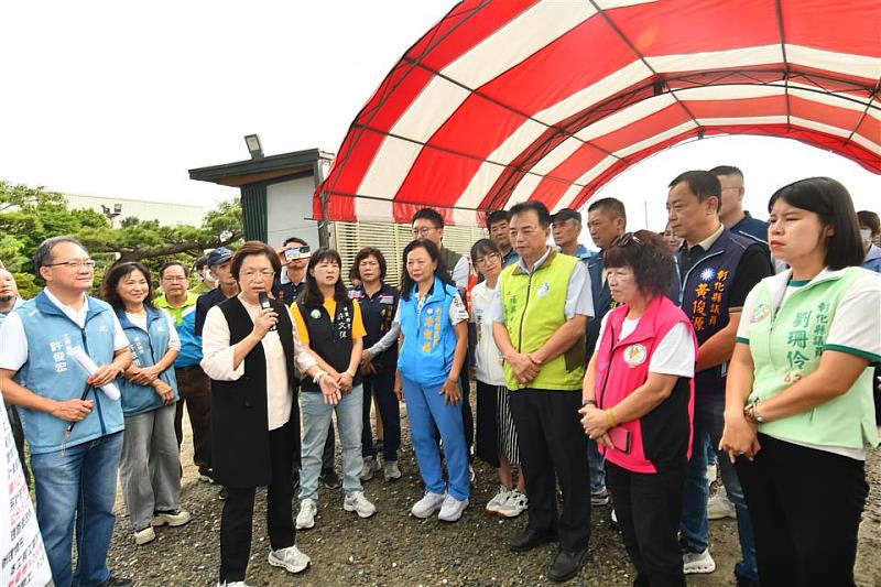 詢問在場民代對於工程意見