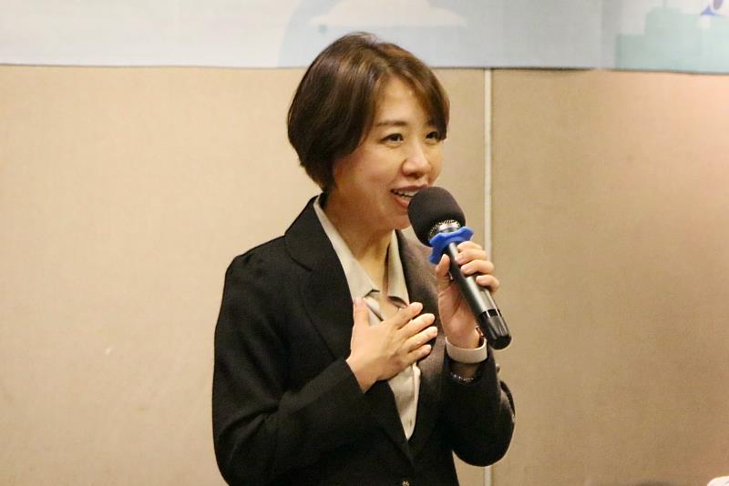 僑委會副委員長李姸慧於綜合座談致詞