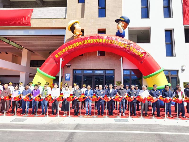 讓消防弟兄在廳舍興建期間能繼續為民服務，救災救護品質不打烊。