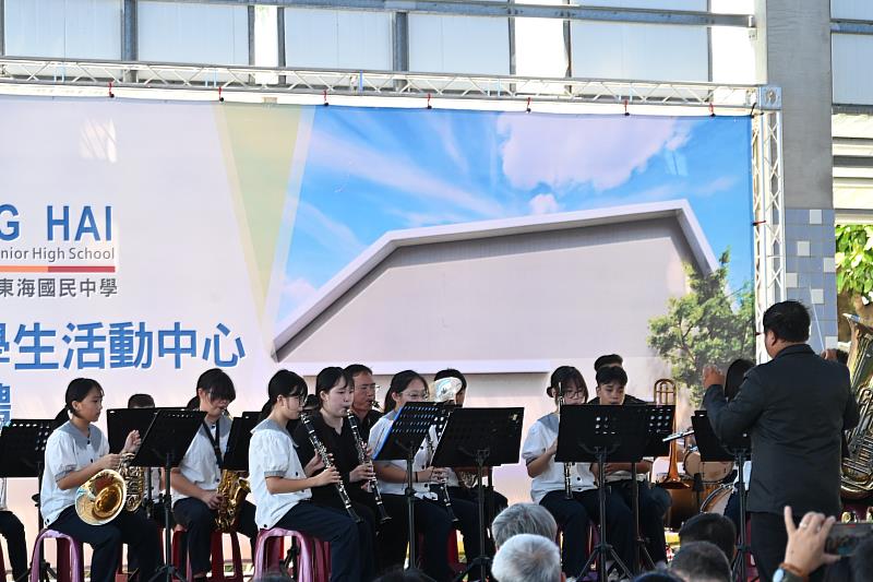 校園新地標啟航 臺東東海國中多功能學生活動中心動工