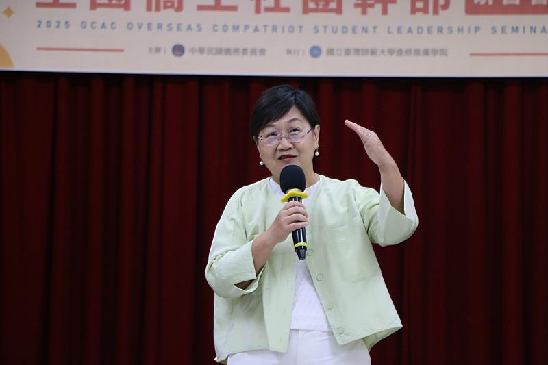 僑委會委員長徐佳青致詞