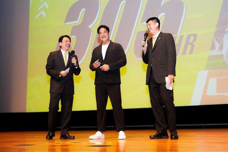 林智勝分享自己印象最深刻的一次打擊，是2006年杜哈亞運的再見安打，為中華隊贏得第一面亞運棒球金牌。圖/永慶房屋提供