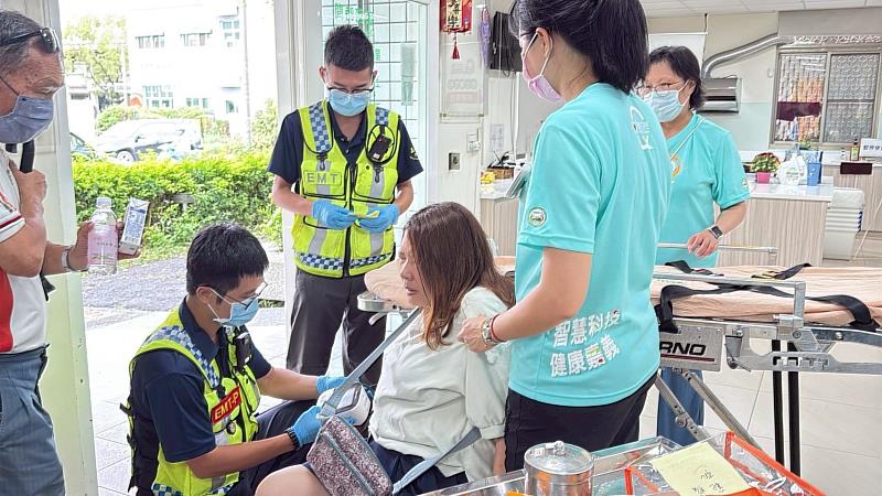 嘉義縣水上衛生所即時救援，展現基層醫療實力
