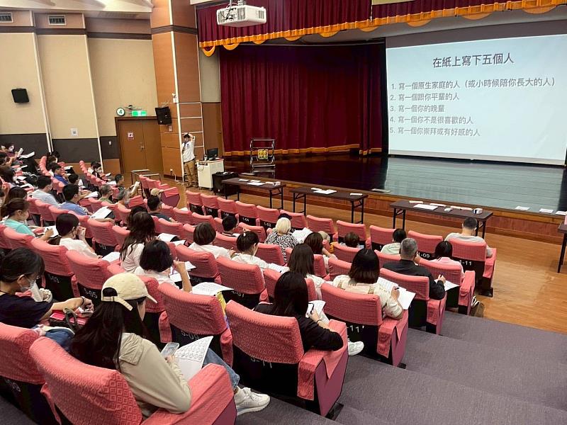 嘉義縣心理健康月名人健康講座登場
