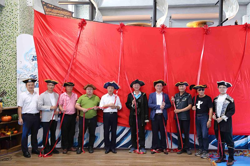 新港海賊庄休閒農場啟航 翁章梁揭幕
