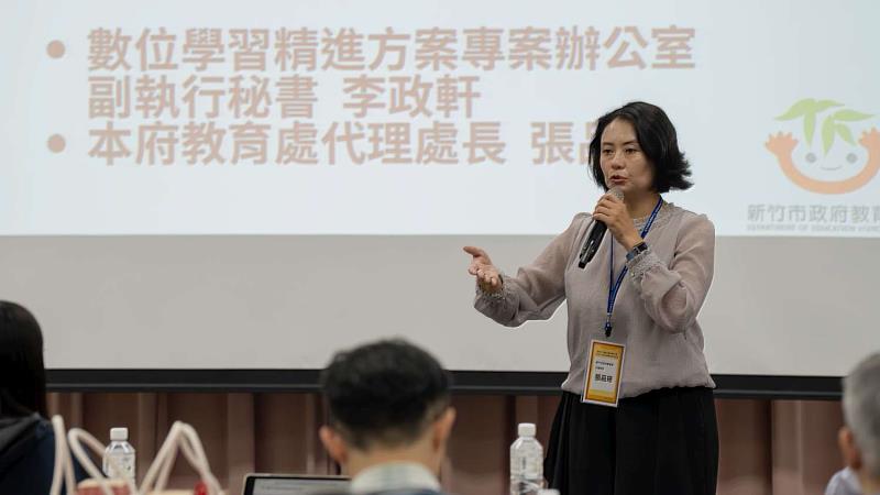 教育處代理處長張品珊，期許打造更美好的教育未來。