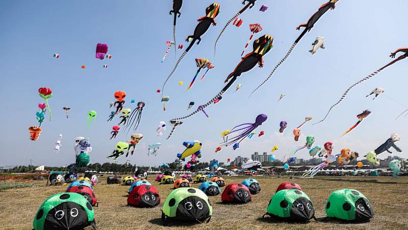 2025新竹市國際風箏節圓滿落幕，今年以「箏霸星際」為主題。