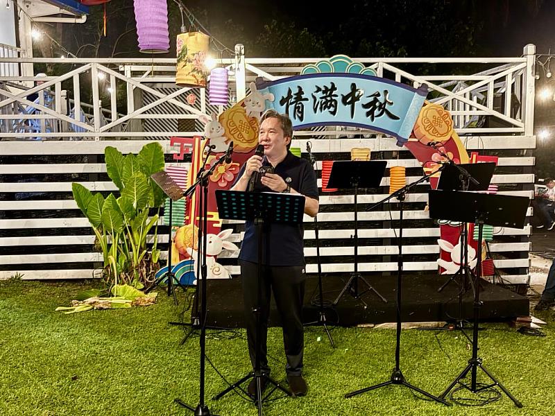 汶萊臺灣商會吳家鑫會長於「皓月揚帆 臺商之約」中秋節聯歡晚會致詞