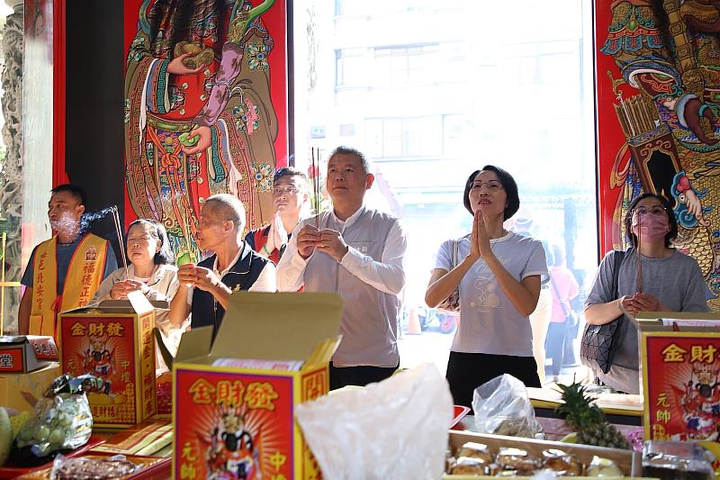 副市長參拜北安宮