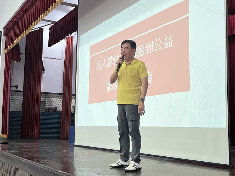 救國團雲林縣團委會林經勝副主委致詞