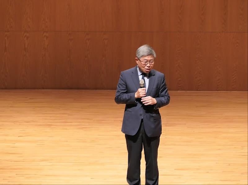 吳錫金院長開幕致詞。