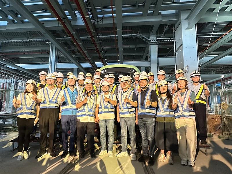 萬大中和線施工團隊大合影