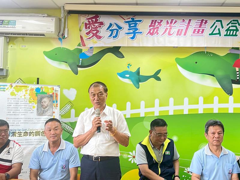 救國團嘉義團委會黃國芳主任委員致詞（桃源國小）