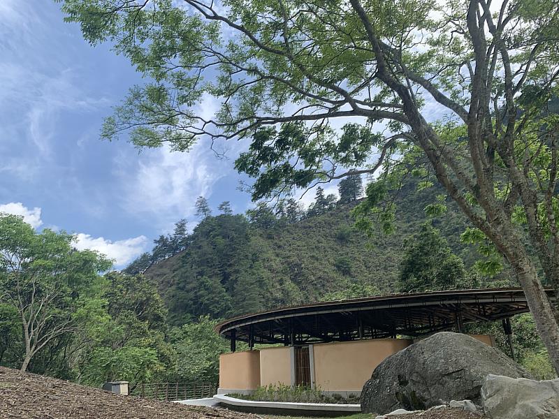 八仙山國家森林遊樂區竹構藝術公廁（照片：林業及自然保育署臺中分署）