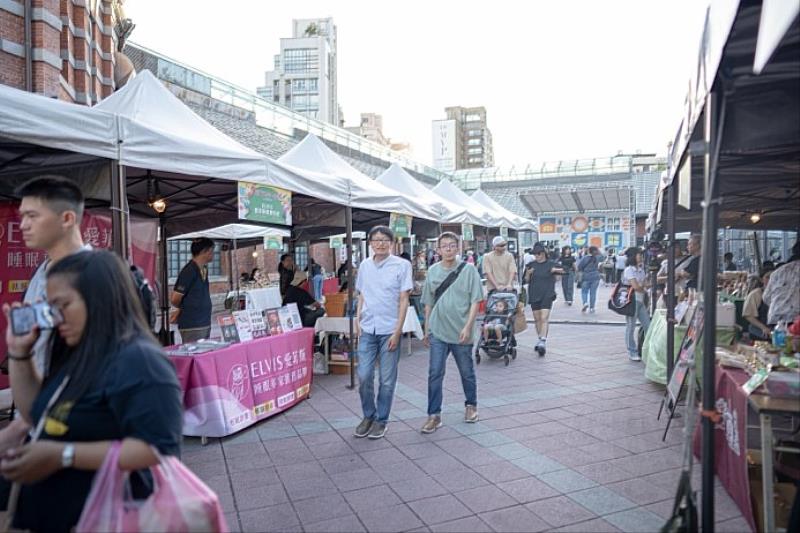 西門紅樓北廣場有大稻埕及艋舺多品牌齊聚