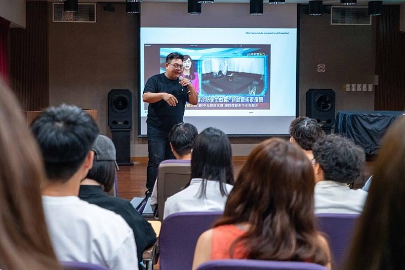 藝術家陳瑞鴻認為創作不只是美學實驗，更是對現實的反思