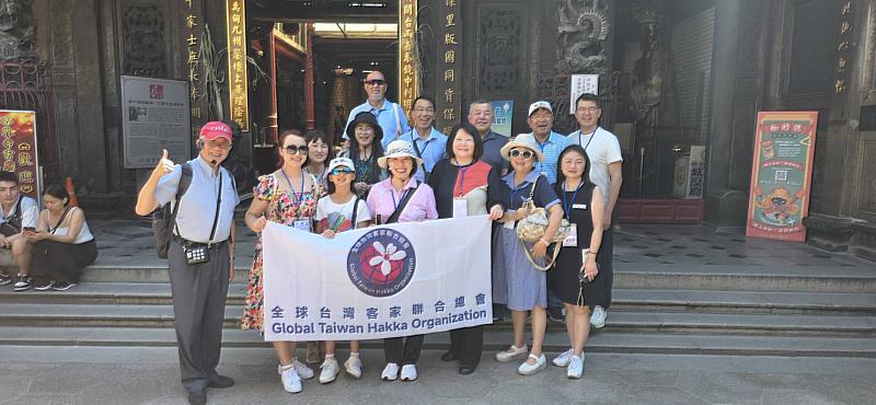 全球台灣客家聯合總會參訪都城隍廟