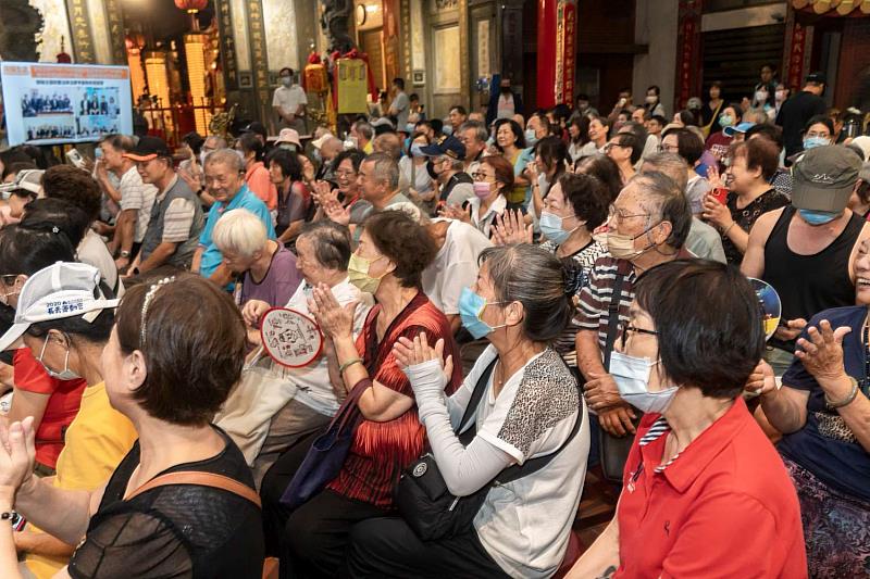 現場共吸引150位里鄰長與市民朋友參與，場面熱絡。
