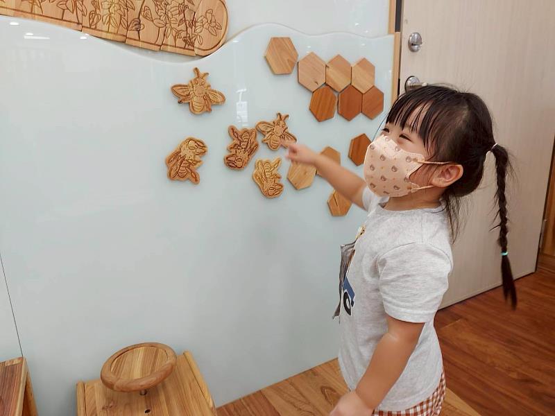 里山動物拼圖區摸索