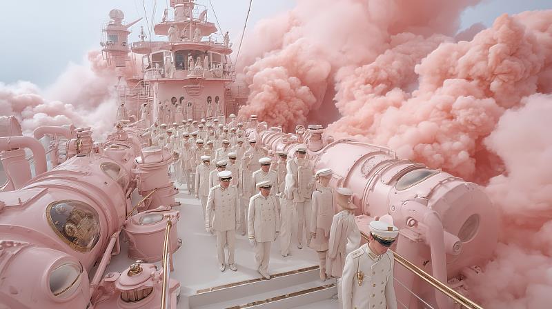 郭佩奇，粉紅軍艦II