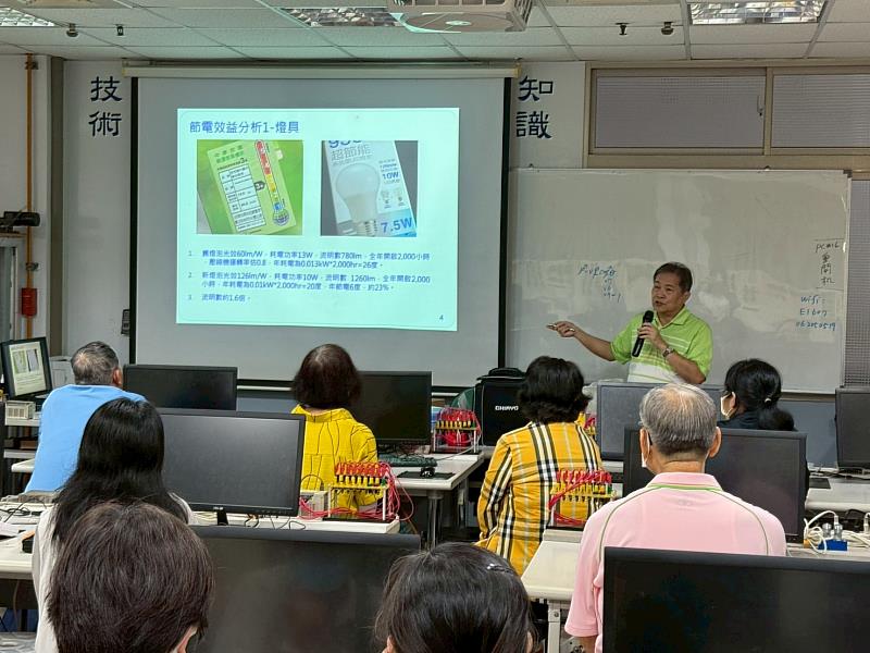 崑山科大工學院USR團隊結合電機系EDC辦理志工進階培訓課程