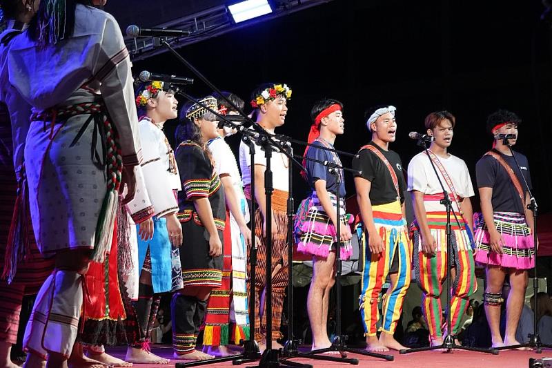 夜流銀河迎新晚會努瑪社表演