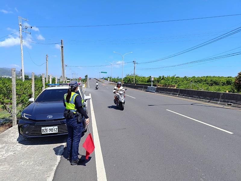國慶連假 大武警分局強化台9線疏導勤務