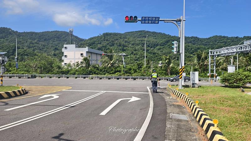 國慶連假 大武警分局強化台9線疏導勤務