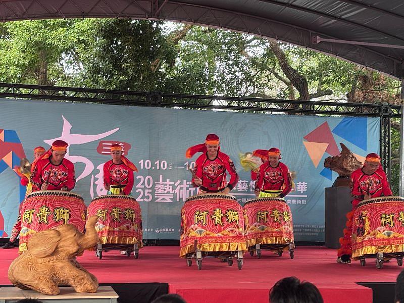 三義木雕節開幕表演