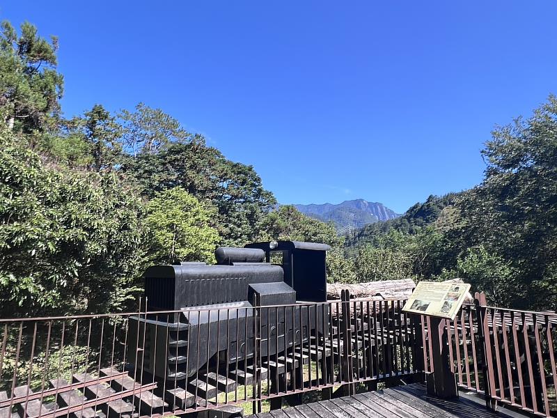 八仙山火車意象。(照片:林業及自然保育署臺中分署)