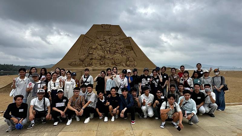 景文科大旅遊系外籍生迎新活動