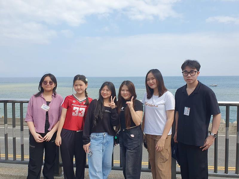 景文科大旅遊系外籍生迎新活動