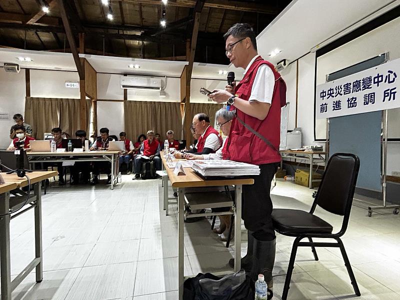 1013馬太鞍堰塞湖災後重建進度說明會，花蓮縣政府說明進度