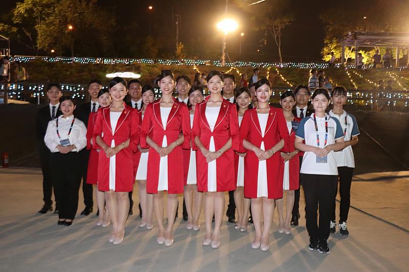 紫薔薇親善大使團已連續11年獲選參與國慶活動接待禮賓服務