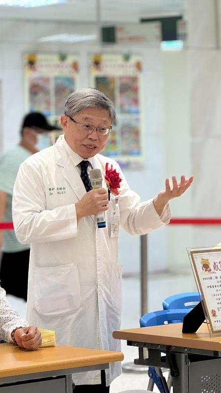 中國醫藥大學北港附設醫院吳錫金院長致詞